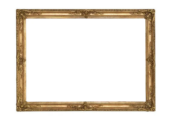 Empty picture frame isolated on white Clipping Path — Stock Photo, Image