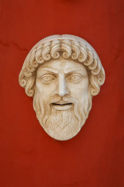 Ελληνική αντίκες μάσκα — Φωτογραφία Αρχείου