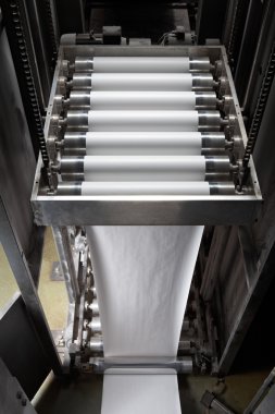 Matbaa için kağıt kaseti