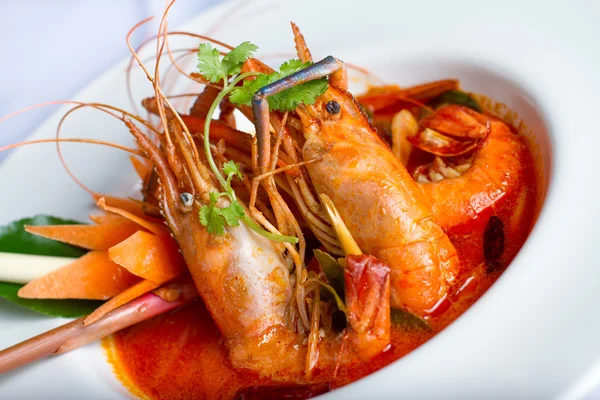 Tom yam kung Mae Nam — Stock Photo, Image