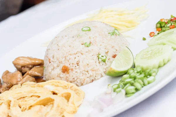 Kao Cluk Ka Pi, Thai food — Stock Photo, Image