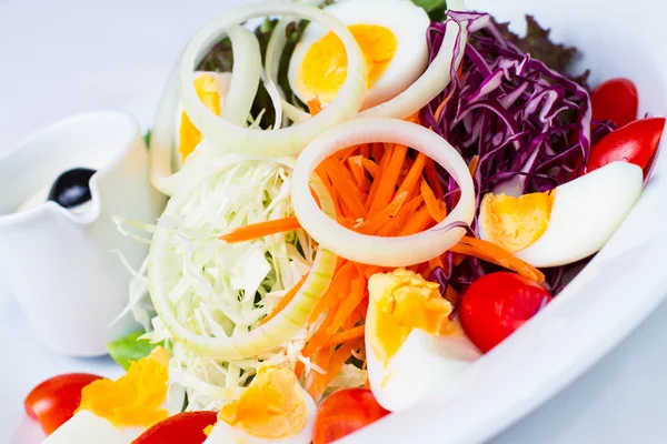 Gekochter Eiersalat — Stockfoto