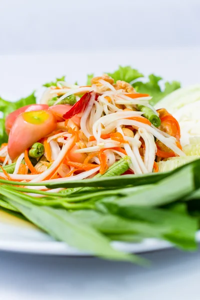 Ensalada de papaya — Foto de Stock