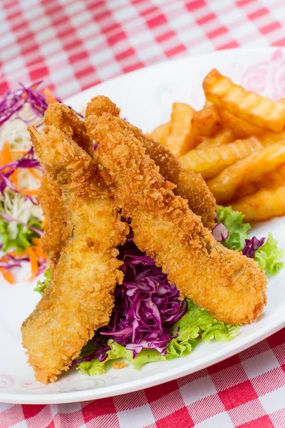 Fish and chips — Stockfoto