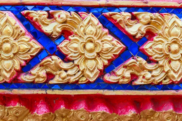 Искусство мозаики Таиланда — стоковое фото
