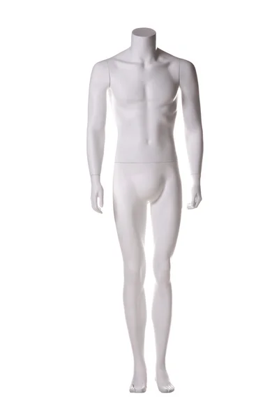 Maniquí aislado en blanco — Foto de Stock