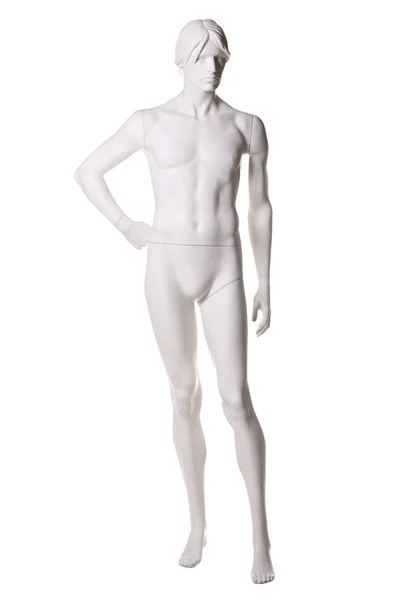 Maniquí aislado en blanco — Foto de Stock