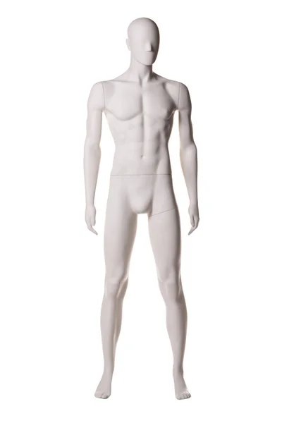 Maniquí aislado en blanco — Foto de Stock