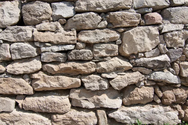 Stenen muur textuur achtergrond — Stockfoto