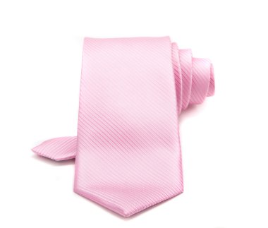 pembe kravatı izole