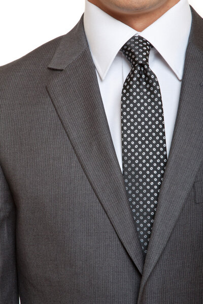 Man in suit with tie