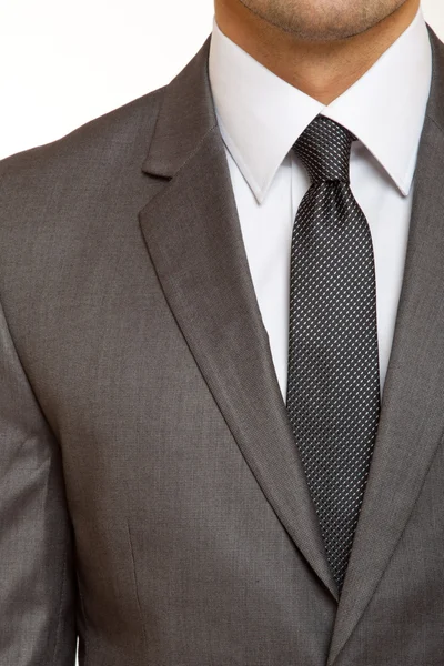 Ο άνθρωπος στο κοστούμι με γραβάτα — Φωτογραφία Αρχείου