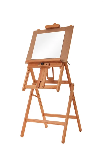 Art board, wooden easel — Stock Photo, Image