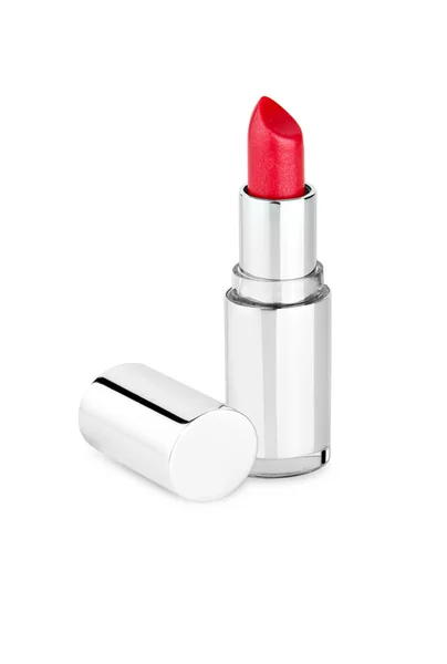 Rode lippenstift geïsoleerd — Stockfoto