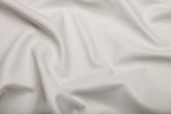 White Leather Texture — Stock Photo, Image