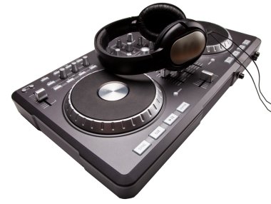 dj mikser ile kulaklıklar