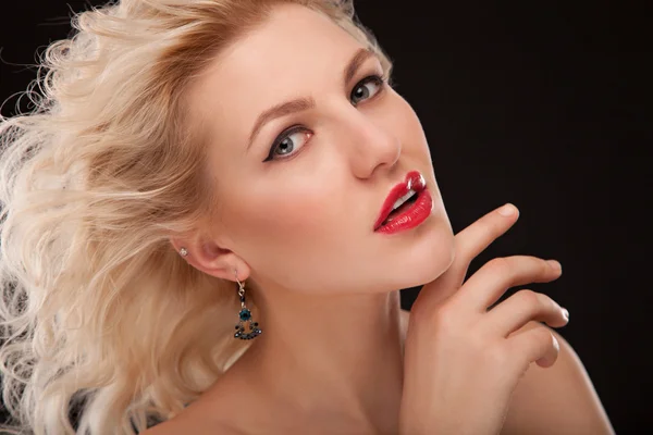 Beautiful blonde Woman — Stock Photo, Image