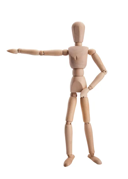 Wooden mannequin — Stock Photo, Image