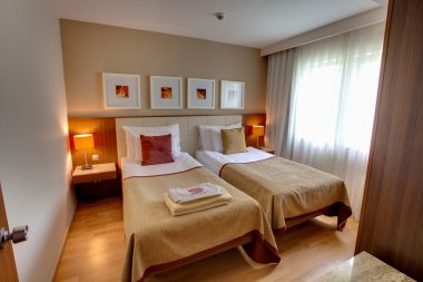 Otel odası.