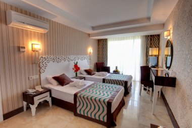 Otel odası.