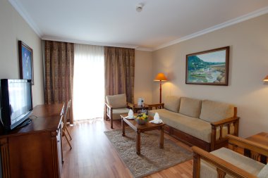 Otel odası.