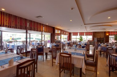 otel restoranında