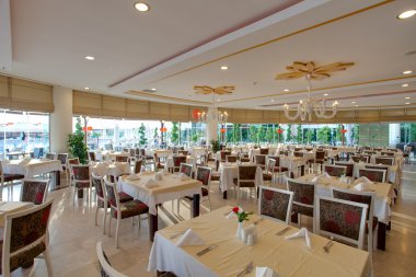 otel restoranında