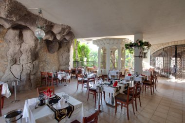 otel restoranında