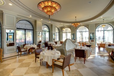 otel restoranında