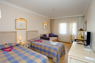 Otel odası.