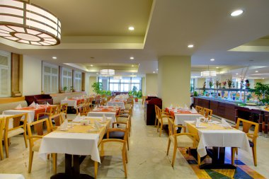 otel restoranında