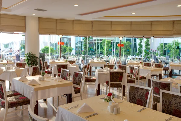 Restaurant im Hotel — Stockfoto
