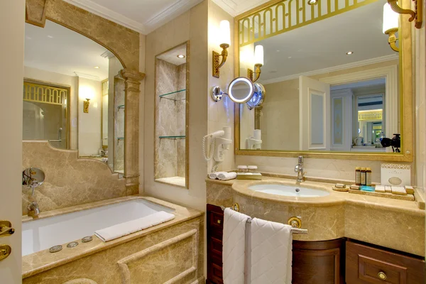 ホテルの浴室 — ストック写真
