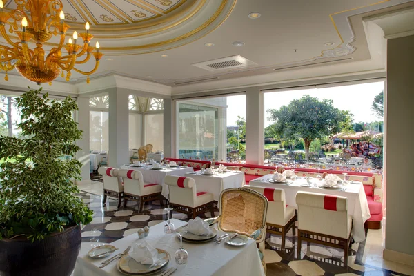 Restaurant in hotel — Stock Photo, Image