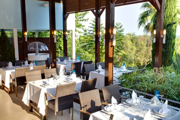 Open-air restaurant — Stock Photo, Image