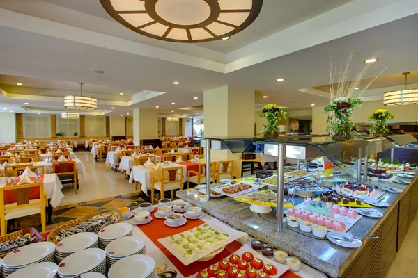 Buffet with different appetizers — Stock Photo, Image