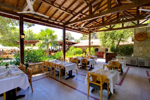 Open-air restaurant — Stock Photo, Image