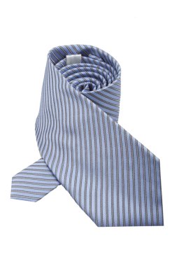 hafif mavi kravat izole