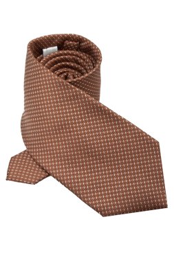 izole kahverengi kravat