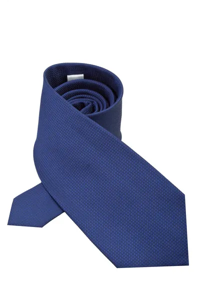 Blue tie isolated — Stock Photo, Image