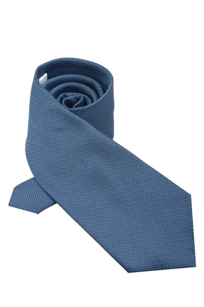Izole mavi kravat — Stok fotoğraf