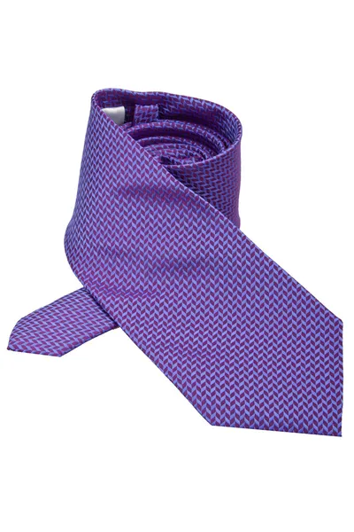 孤立的紫罗兰色领带 — 图库照片