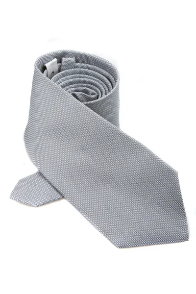 Corbata gris aislada — Foto de Stock