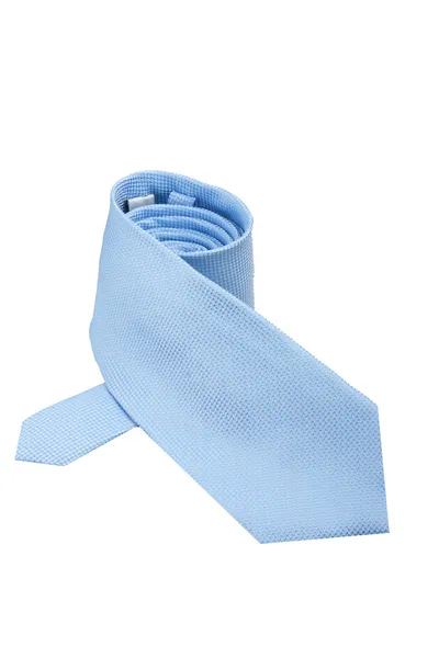 Cravate bleu clair isolée — Photo