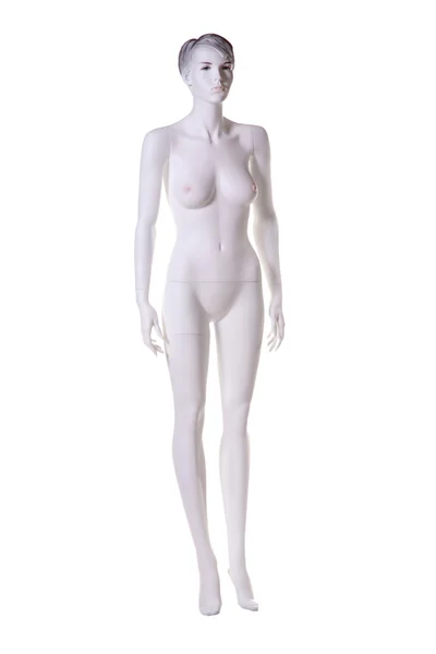 Женщина-манекен изолирована — стоковое фото