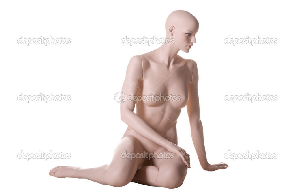 Mannequin female isolated