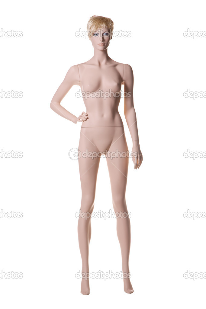 Mannequin female isolated