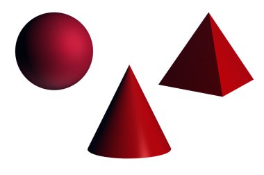 geometrik şekiller farklı çeşitleri
