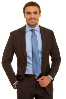 Başarılı iş adamının portresi