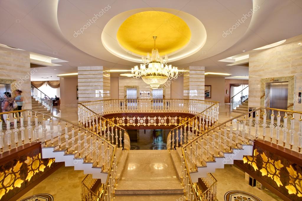 Royal Alhambra Palace. The main restaurant Stock Editorial Photo